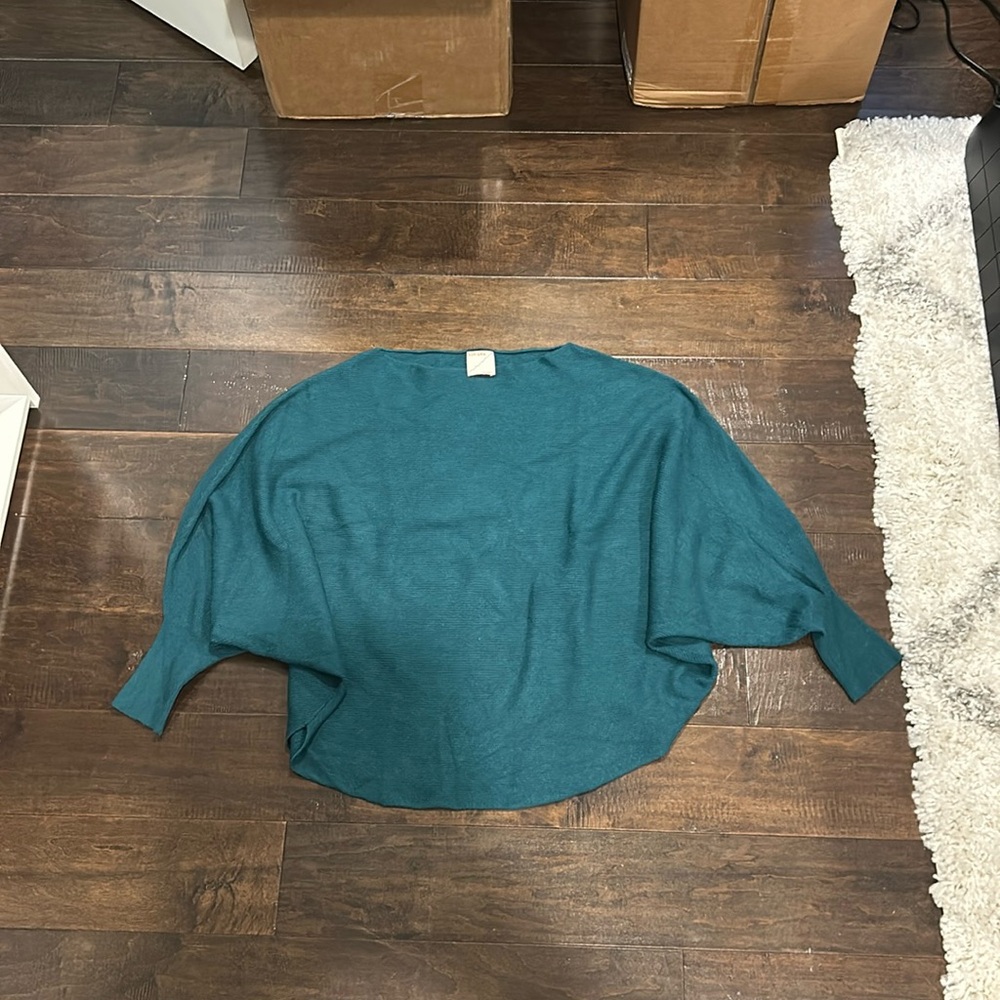 Teal Sweater